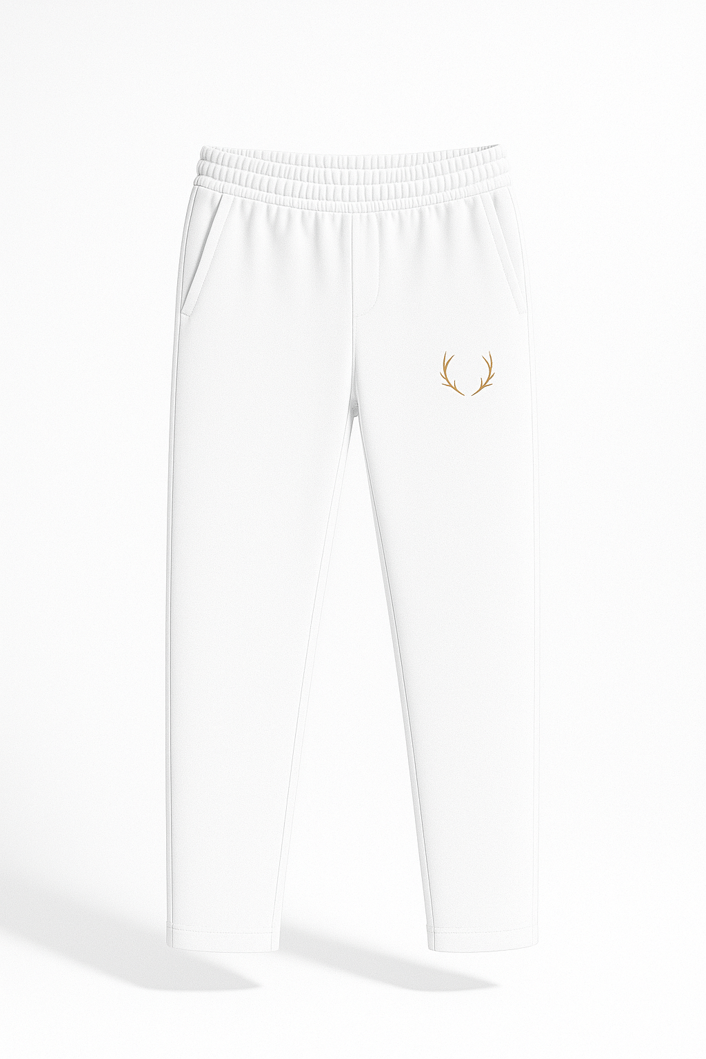 White Stagg Joggers