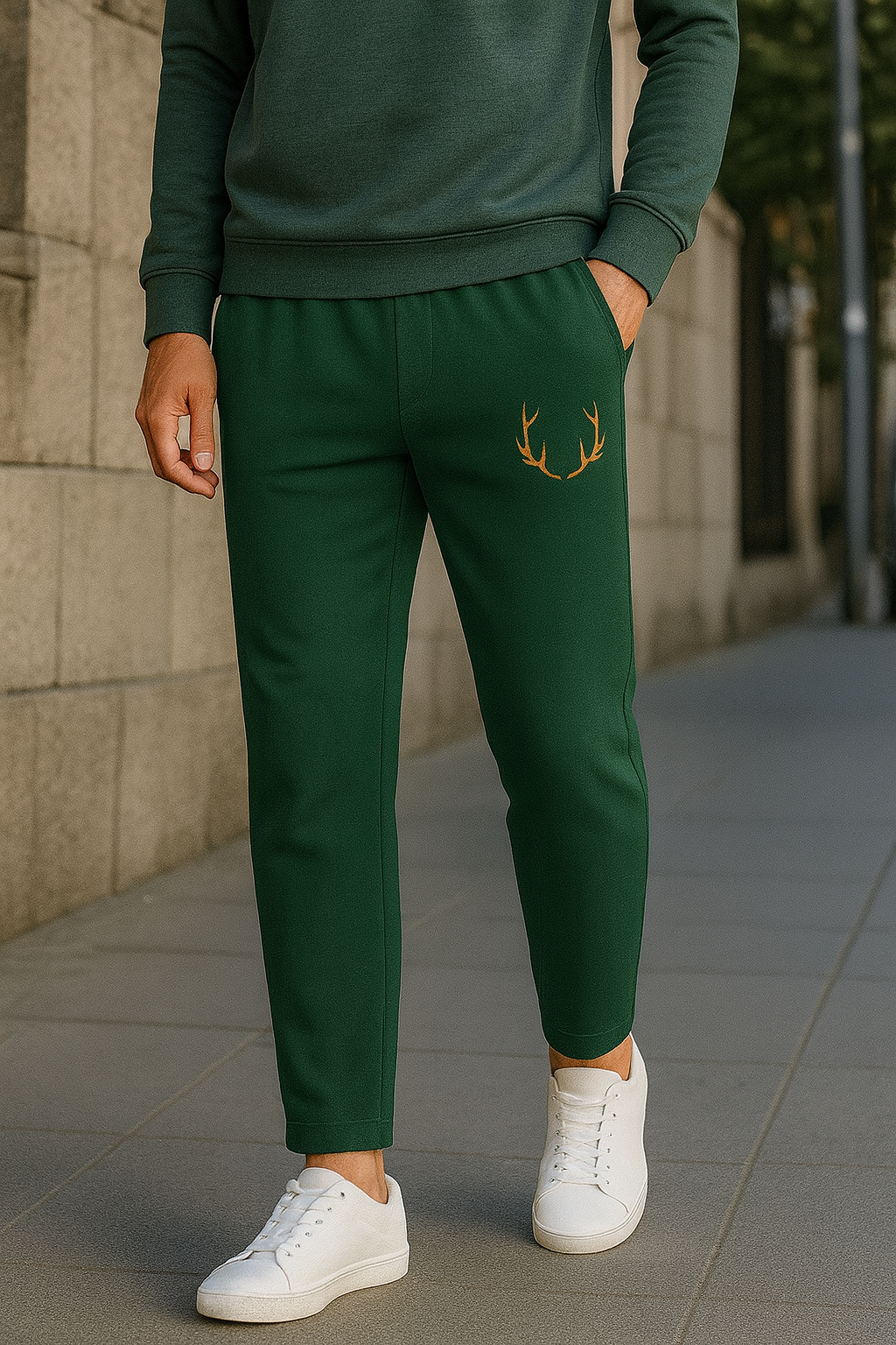 Green Stagg Joggers